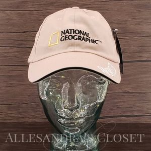 National Geographic Hat Cap Tan Men's Snorkeler Baseball Cap Embroidered Outdoor